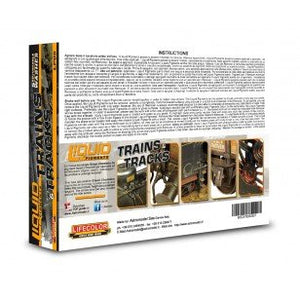 Lifecolor LP05 Liquid pigments Set Trains and tracks 6x22ml – immagine 2