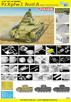Dragon 6289 Pz.Kpfw. I Ausf. A 1/35 – imagen 2