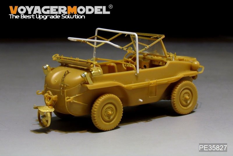 Voyager Model PE35827 WWII German Schwimmwagan Type 166 (For HERO 35001) 1/35 – Bild 4