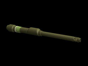 Panzer Art GB35-004 Rh-M 120 Gun barrel for Leopard 2A4 MBT 1/35