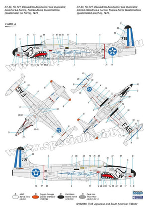 Special Hobby 32066 T-33 &amp;#39;Japanese and South American T-Birds&amp;#39; 1/32 – Bild 6