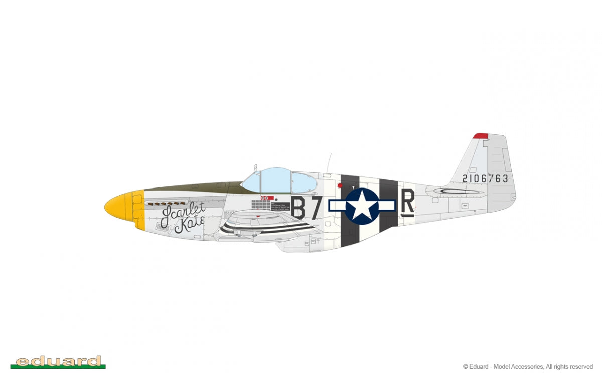Eduard 11181 OVERLORD: D-DAY MUSTANGS / P-51B MUSTANG DUAL COMBO 1/48 – immagine 12