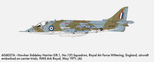 Airfix 04057A Hawker Siddeley Harrier GR.1/AV-8A 1/72 – imagen 2