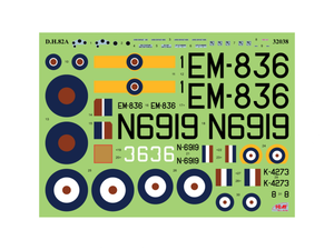 ICM 32038 DH. 82A Tiger Moth with bombs 1/32 – zdjęcie 2