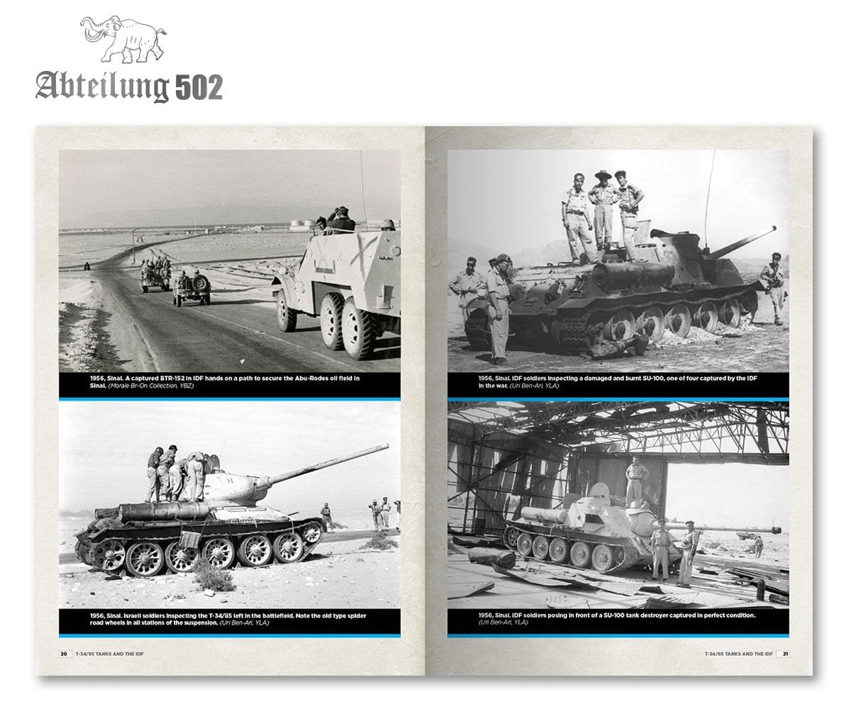 502 Abteilung ABT709 T-34 AND THE IDF THE UNTOLD STORY (MICHAEL MASS / MA’OR LEVY) – Bild 3