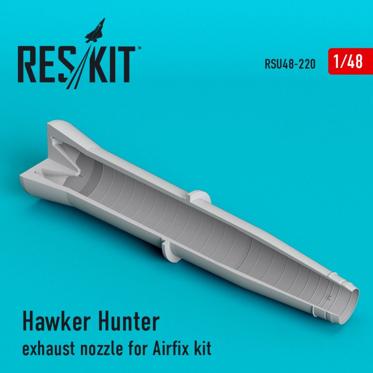 RESKIT RSU48-0220 HAWKER HUNTER EXHAUST NOZZLE FOR AIRFIX KIT 1/48