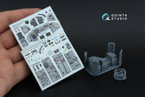 Quinta Studio QDS+32231 Tornado ECR German 3D-Printed &amp;amp; coloured Interior on decal paper (Italeri) (Small version) (with 3D-printed resin parts) 1/32 – imagen 2