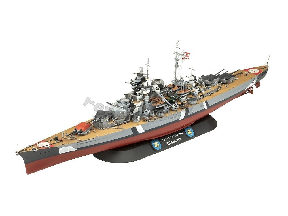Revell 05637 Gift Set - The Legendary Bismarck 1/700 – zdjęcie 2