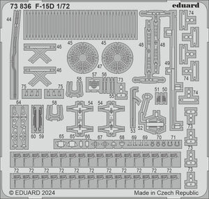 Eduard 73836 F-15D FINE MOLDS 1/72 – Bild 2