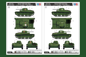 Hobby Boss 84555 Soviet T-60 Light Tank 1/35 – imagen 3
