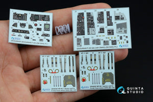 Quinta Studio QD+48449 F-4G late 3D-Printed &amp;amp; coloured Interior on decal paper (Zoukei Mura SWS) (with 3D-printed resin parts) 1/48 – imagen 2
