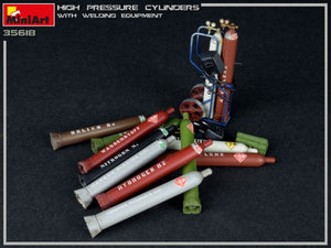 MiniArt 35618 HIGH PRESSURE CYLINDERS w/WELDING EQUIPMENT 1/35 – Bild 4