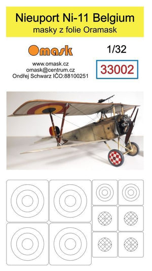 Omask 33002 Nieuport Ni-11 Belgium 1/32
