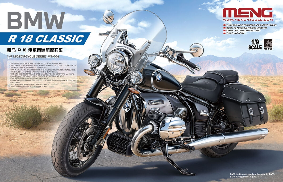 Meng Model MT-006 BMW R18 Classic 1/9