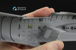 Quinta Studio QD+32250 A-26C Invader 3D-Printed &amp;amp; coloured Interior on decal paper (Hobby Boss) (with 3D-printed resin parts) 1/32 – immagine 9