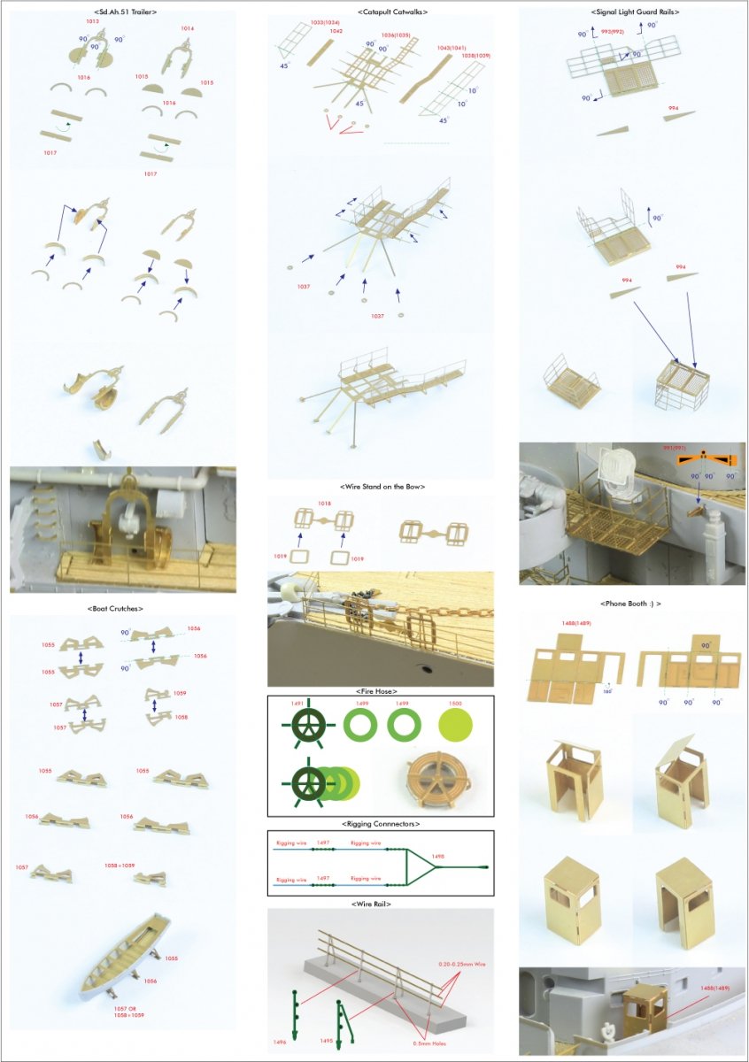 Pontos 21001F1 BISMARCK 1941 Advanced Add-on Set 1/200 – imagen 9