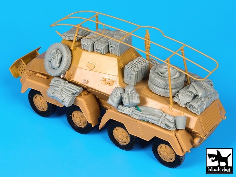 Black Dog T35104 Sd Kfz 263 accessories set 1/35 – zdjęcie 4