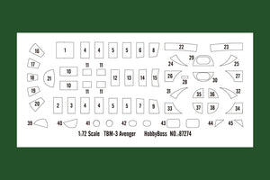 Hobby Boss 87274 TBM-3 Avenger 1/72 – image 3