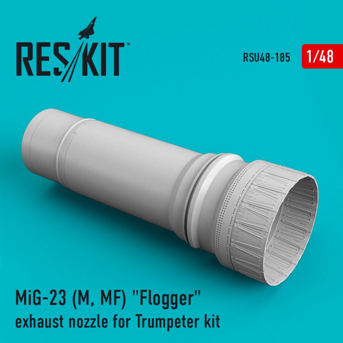 RESKIT RSU48-0185 MIG-23 (M, MF) "FLOGGER" EXHAUST NOZZLE FOR TRUMPETER KIT 1/48