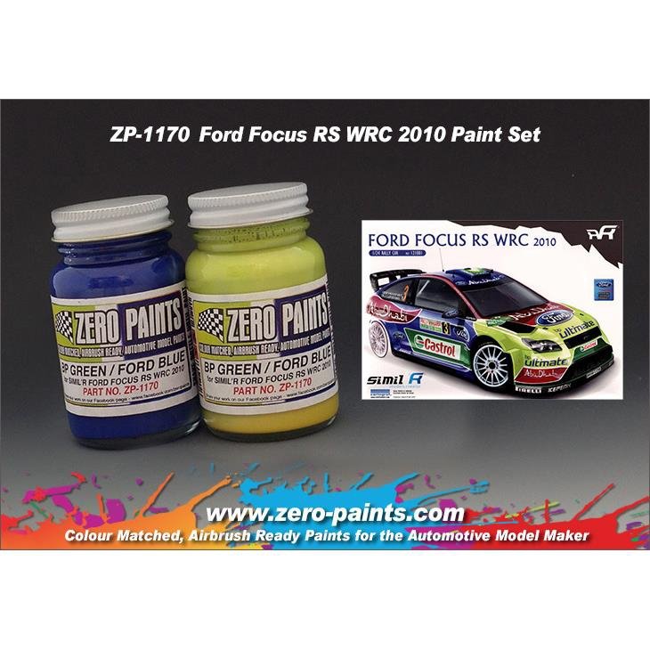 Peinture Zero Paints ZP-1170 - Ford Focus RS WRC 2010 (2 x 30 ml)