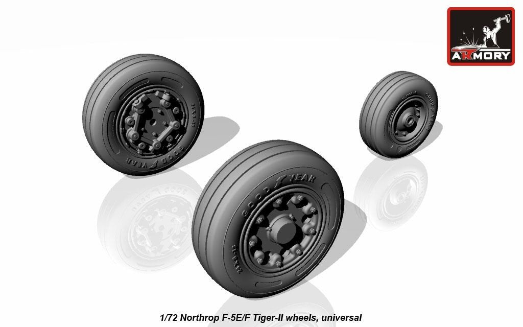 Armory Models AW72308 Canadian F-35 Lightning-II wheels 1/72 – zdjęcie 3