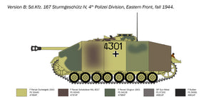 Italeri 0223 Sd. Kfz. 167 SturmGeschutz IV 1/35 – Bild 5