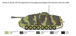 Italeri 0223 Sd. Kfz. 167 SturmGeschutz IV 1/35 – Bild 6