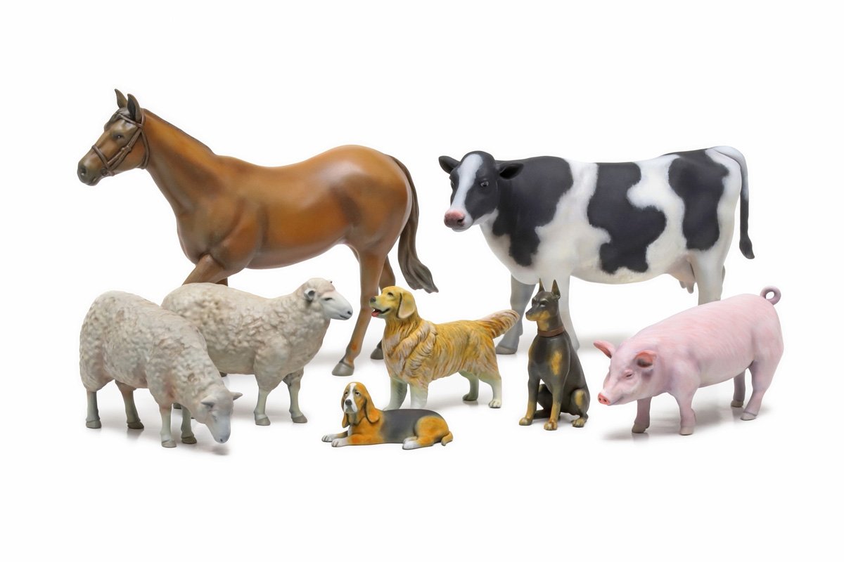Tamiya 35385 Livestock Set II 1/35 – Bild 3
