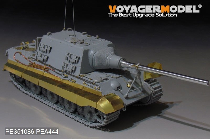 Voyager modèle PE351086 WWII allemand Sd.Kfz.186 Jagdtiger Porsche Production Basic pour Takom 1/35 – image 5