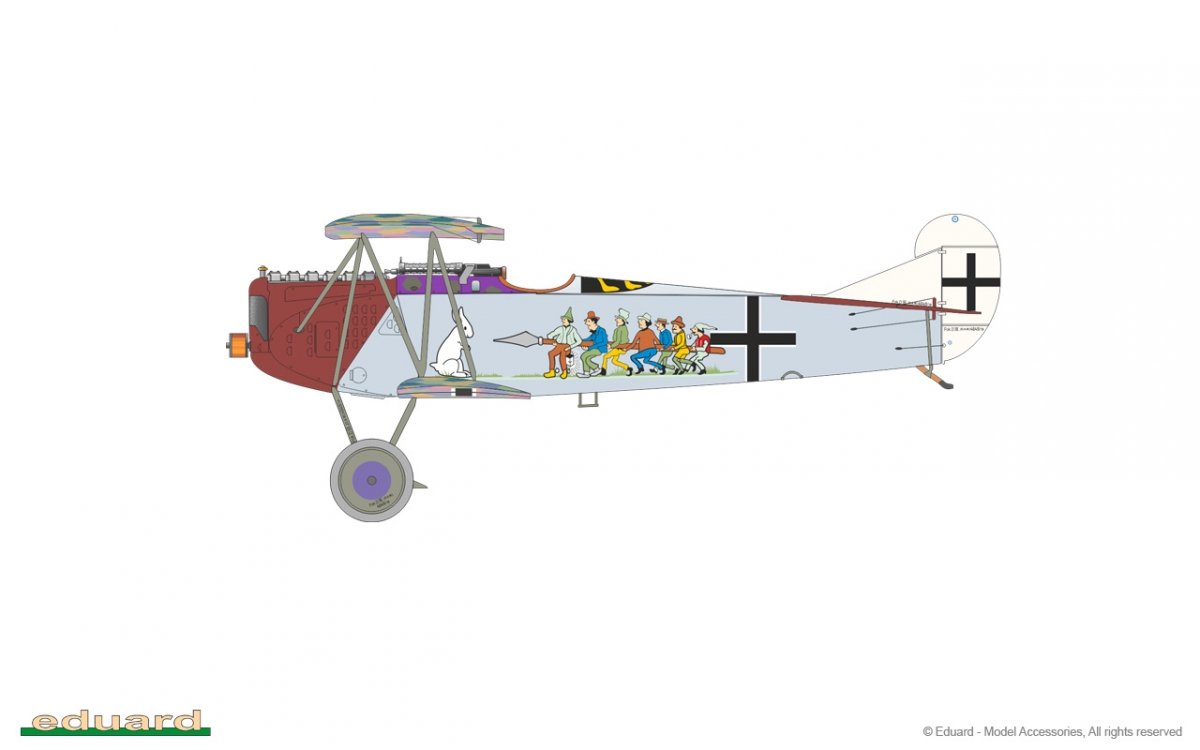 Eduard 8136 Fokker D.VII (OAW) ProfiPACK edition 1/48 – zdjęcie 9