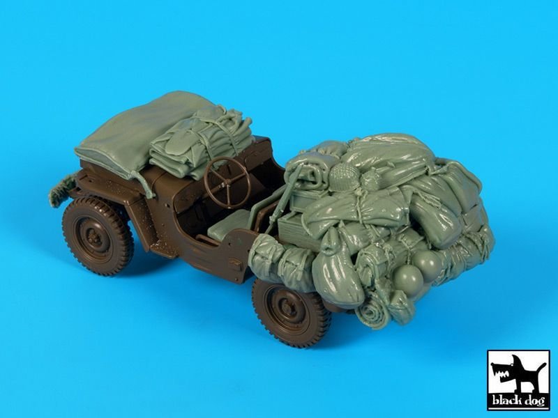 Black Dog T35221 US Jeep accessories set 1/35 – zdjęcie 2