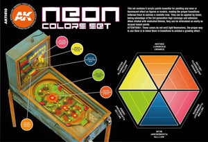 AK Interactive AK11610 3G NEON COLORS SET – imagen 3