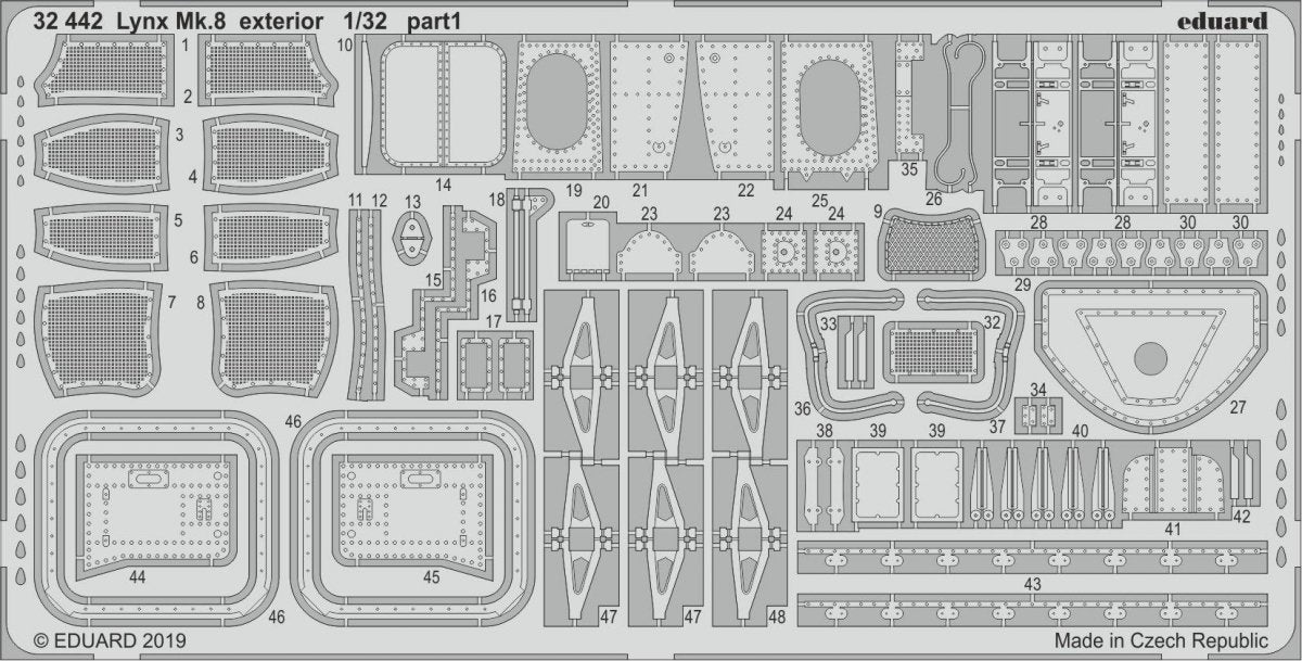 Eduard 32442 Lynx Mk.8 exterior REVELL 1/32 – image 2