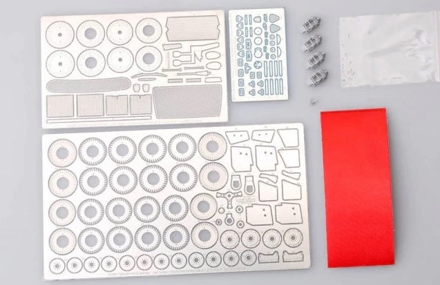Hobby Design HD02-0240 Photoetch Detail-Up Set for Porsche 911 GT2 (993) Tamiya 1/24 – Bild 3