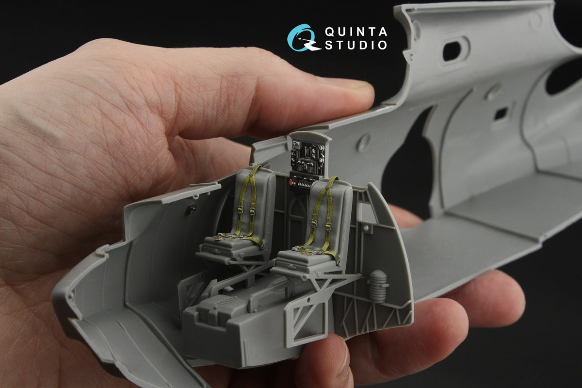 Quinta Studio QD48612 PBY-5 Catalina 3D-Printed &amp;amp; coloured Interior on decal paper (Revell/Monogram) 1/48 – zdjęcie 3