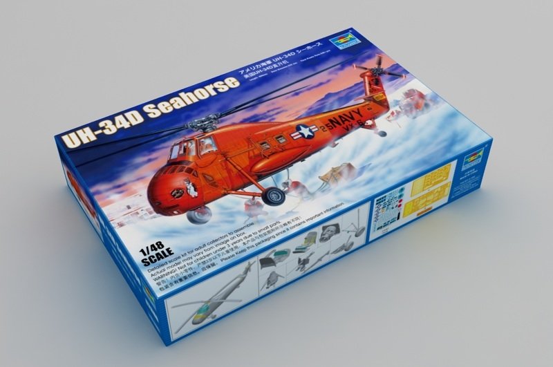 Trumpeter 02886 UH-34D Seahorse 1/48 – zdjęcie 2