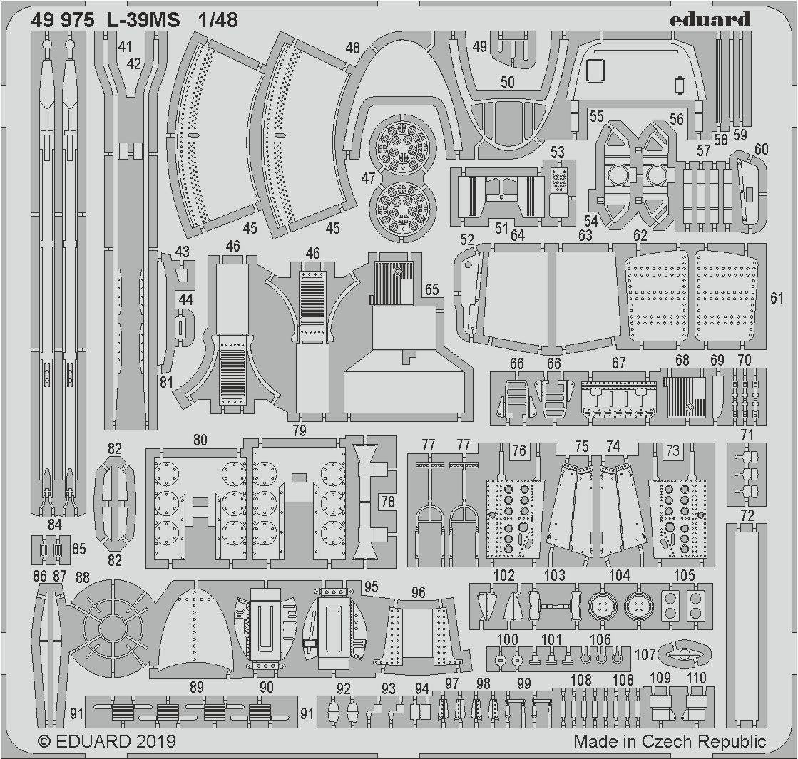 Eduard 49975 L-39MS 1/48 TRUMPETER – Bild 2