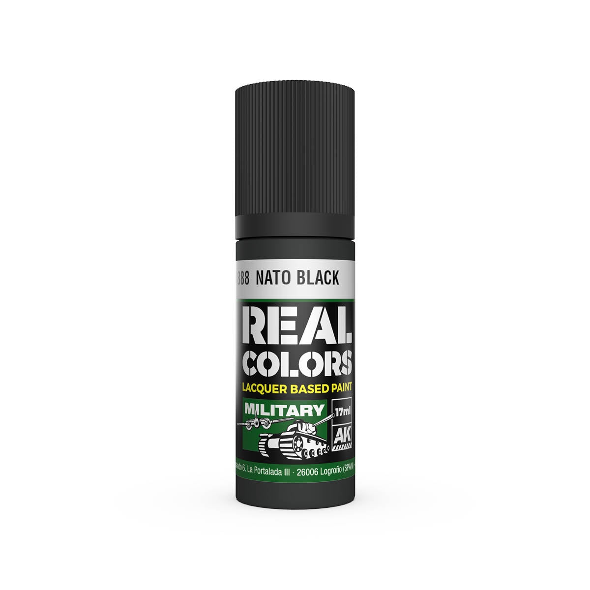 AK Interactive RC888 NATO Black 17 ml – zdjęcie 2