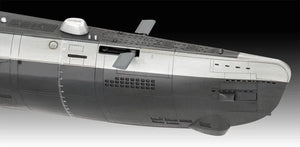 Revell 05186 70 Years Bundeswehr: Wilhelm Bauer, Type 206A, 212A 1/144