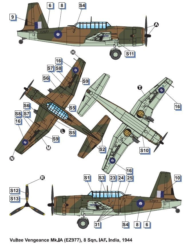 Dora Wings 72038 Vultee A-31 Vengeance 1/72 – image 5