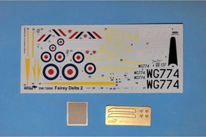 Dora Wings 72009 Fairey Delta 2 British supersonic research aircraft 1/72 – Bild 4