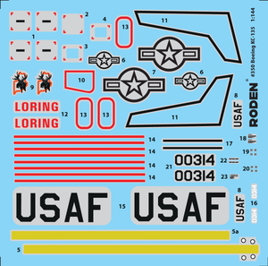 Roden 350 Boeing KC-135R Stratotanker 1/144 – imagen 3