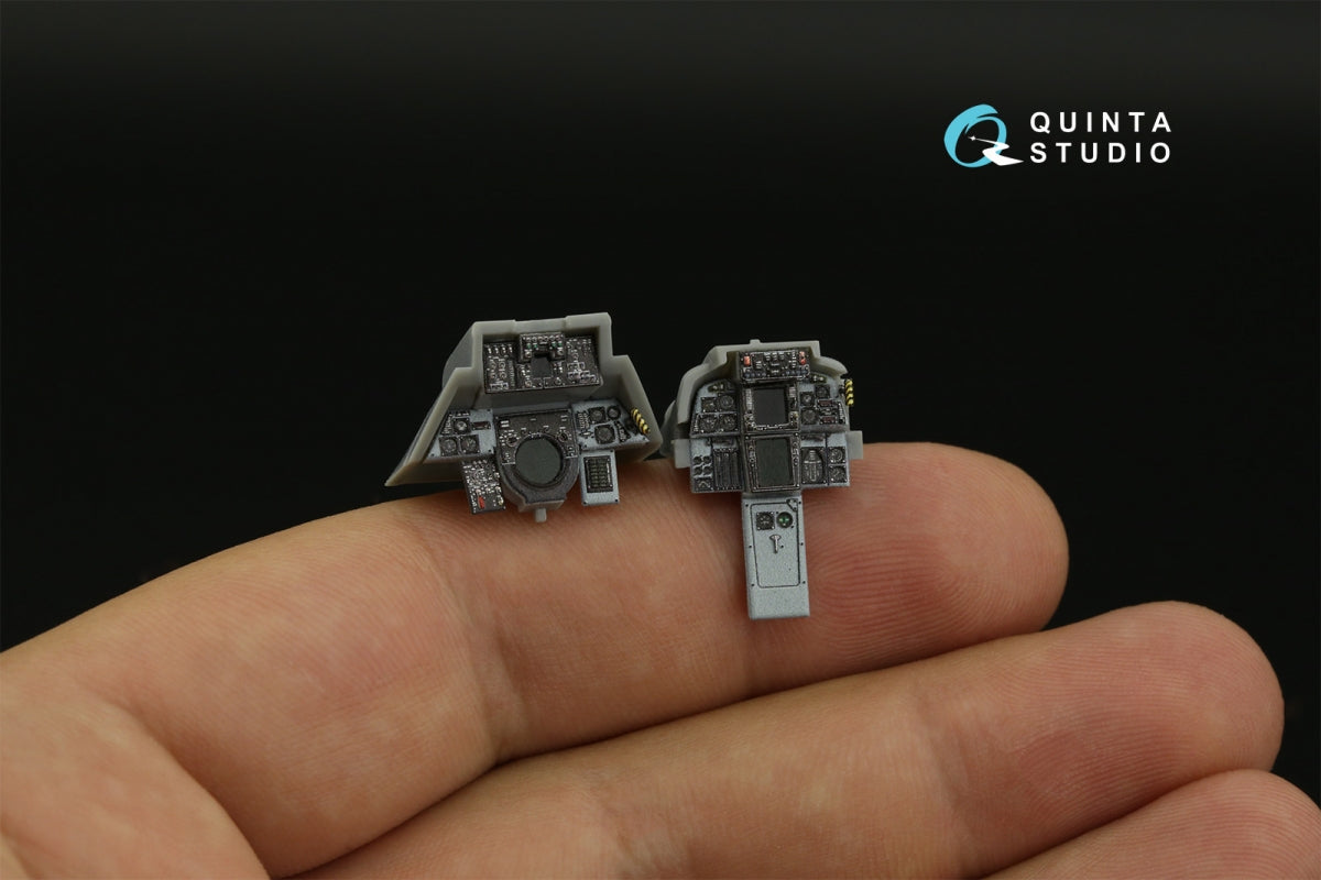 Intérieur imprimé en 3D et coloré sur papier décalcomanie Quinta Studio QD48395 F-14A (Hobby Boss) 1/48 – image 8