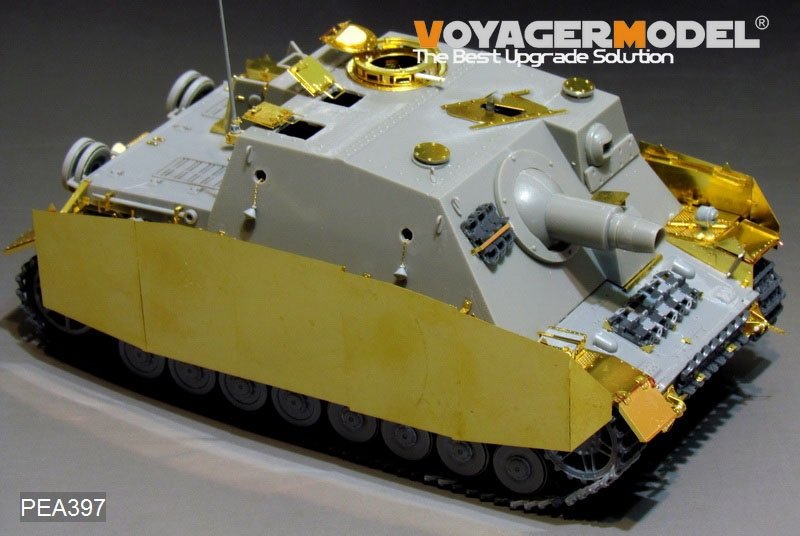Voyager Model PEA397 WWII German Sturmpanzer IV Brummbar Late Version Side Skirts（For DRAGON 6081) 1/35 – Bild 2