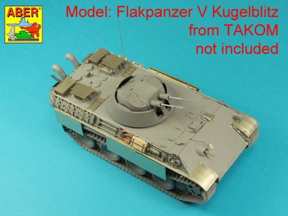 Aber 35L-342 Two German 3cm Flak 103 barrels for &amp;quot;Kugelblitz&amp;quot; tanks / Zestaw dwóch luf 3cm Flak 103 do niemieckieckich przeciwlotniczych czołgów &amp;quot;Kugelblitz&amp;quot; 1/35 – Bild 10