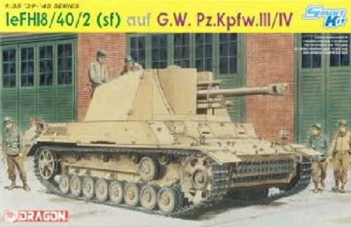 Dragon 6710 leFH18/40/2 (sf) auf GW Pz.Kpfw.III/IV (1/35)