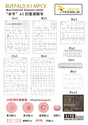 Vespid Models VS720035 US Buffalo MPCV 1/72 – zdjęcie 9