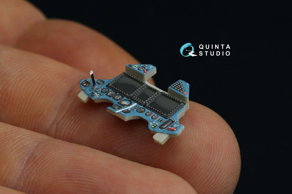Quinta Studio QD48233 Su-27SM 3D-Printed &amp;amp; coloured Interior on decal paper (KittyHawk) 1/48 – Bild 11