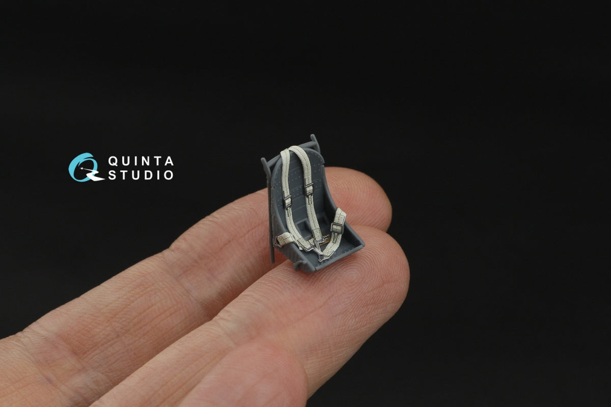 Quinta Studio QR+48089 WWII US seat belts (with metal buckles) (All kits) 1/48 – immagine 5