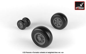 Armory Models AW32501a Panavia Tornado wheels, w/ tyres type “a” (DL) 1/32 – Bild 2